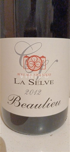 Alpy a Rhonské oblasti Coteaux de l'Ardèche La Selve Beaulieu 2012