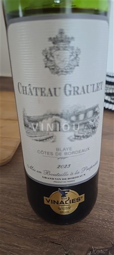 Bordeaux Blaye-Côtes-de-Bordeaux Château Graulet 2023