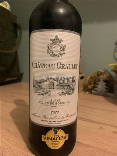 Bordeaux Blaye-côtes-de-bordeaux Château Graulet 2023
