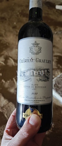 Bordeaux Blaye-Côtes-de-Bordeaux Château Graulet 2023