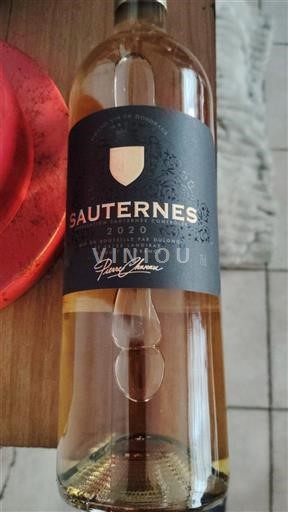 Bordeaux Sauternes Pierre Chanau 2020