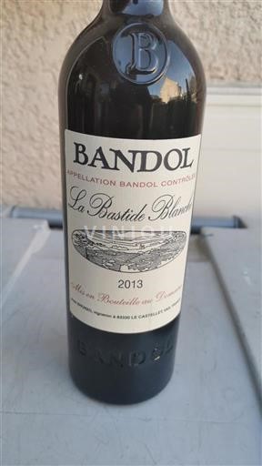 Provence Bandol La Bastide Blanche 2013