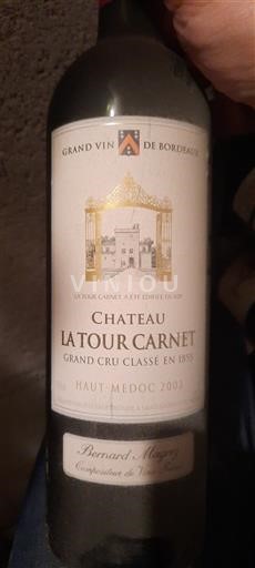 Bordeaux Haut-Médoc Grand Cru Château La Tour Carnet 2003