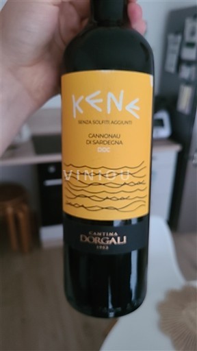 Sardinija Cannonau di Sardinija Cantina Dorgali Kene Neleten.