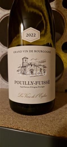 Burgundsko Pouilly-fuissé Les Vons de l'Eglise 2022