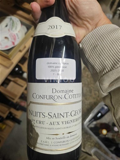 Burgundy Nuits-Saint-Georges Premier Cru Domaine Confuron-Cotetidot Aux Vignerondes 2017