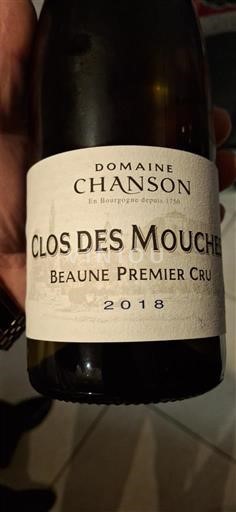 Burgundsko Beaune Premier Cru Domaine Chanson Clos des Mouches 2018