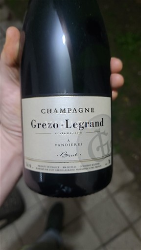 Champaña Champán Grezo-Legrand Sin añada