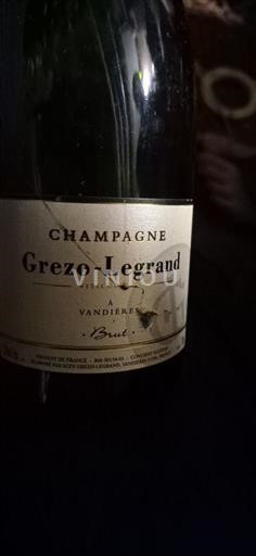 Šampanja Šampanjec Grezo-Legrand Neleten.