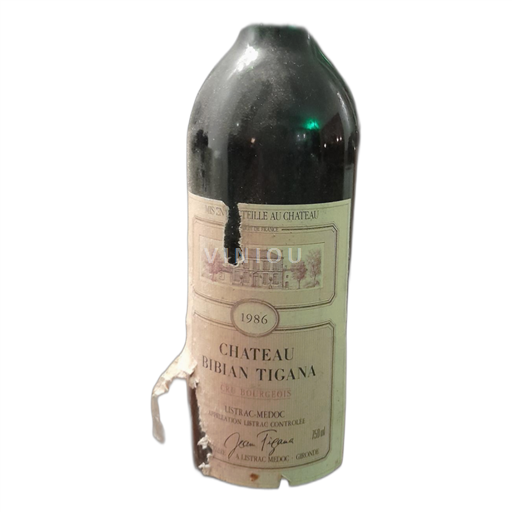 Bordeaux Listrac-Médoc Château Bibian 1986