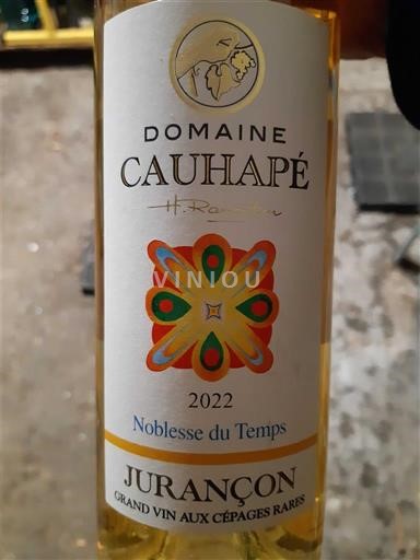 Tây Nam Jurançon Domaine Cauhapé Noblesse du Temps 2022