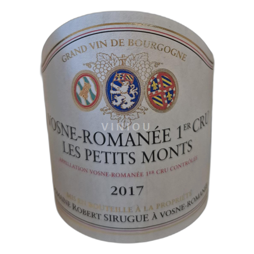 Burgundsko Nespecifikováno Domaine Robert Sirugue Les Petits Monts 2017