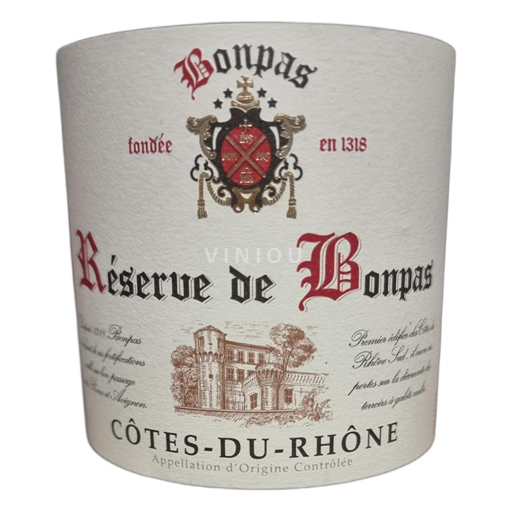 Rhônetal Côtes du Rhône Bonpas Réserve de Bonpas Ohne Jahrgang