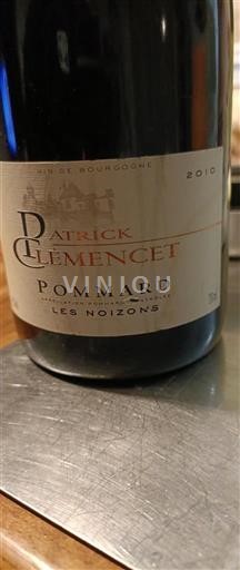 Borgogna Pommard Patrick Clémencet Les Noizons 2010
