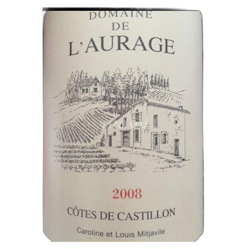 Bordeaux Castillon-côtes-de-bordeaux Domaine L'Aurage Castillon - Côtes de Bordeaux 2019