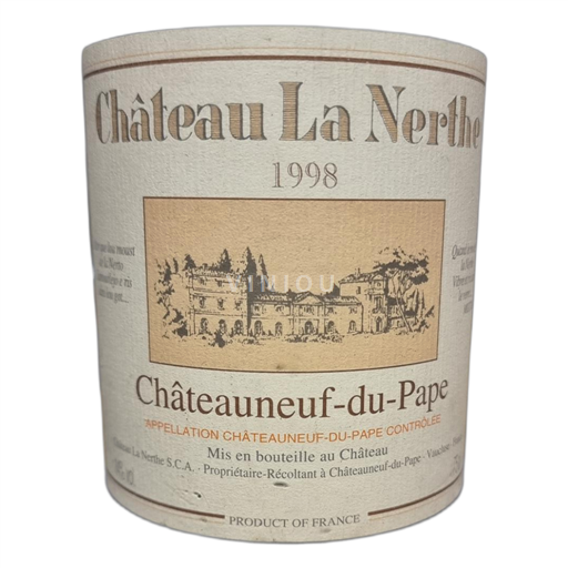 Rhônetal Châteauneuf-du-Pape Château La Nerthe 1998