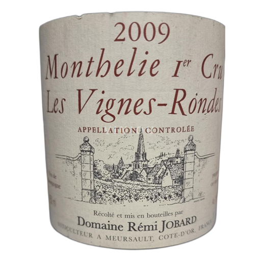 Burgund Monthélie Domaine Rémi Jobard Les Vignes-Rondes 2009