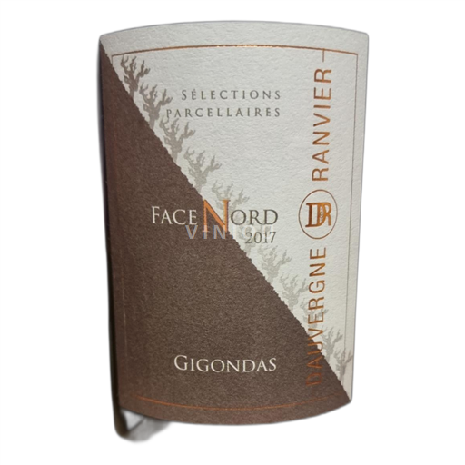 Vale do Ródano Gigondas Dauvigne Ranvier Face Nord 2017