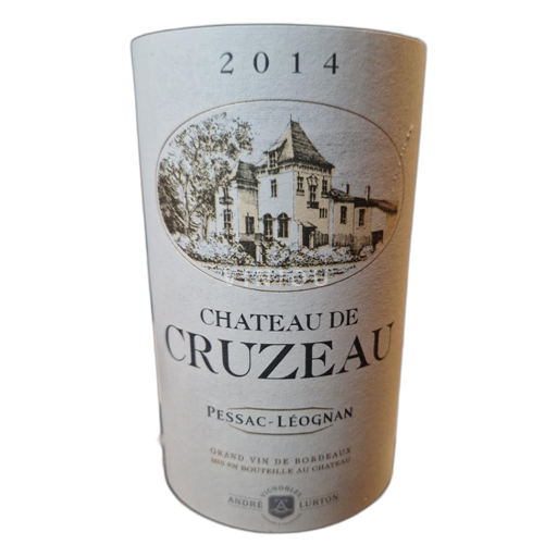 Burdeos Pessac-Léognan Château de Cruzeau 2014
