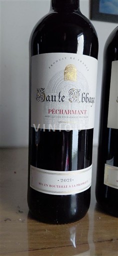 Sydvestfrankrig Pécharmant Haute Abbaye 2021