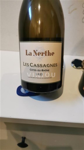 Vallée du Rhône Côtes-du-rhône Château La Nerthe Les Cassagnes 2023