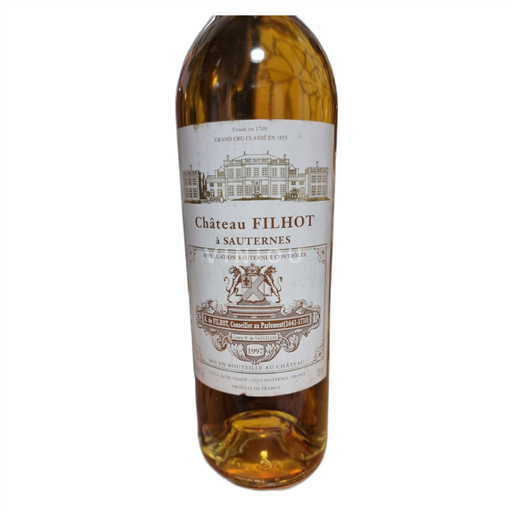 Bordeaux Sauternes Château Filhot 1997
