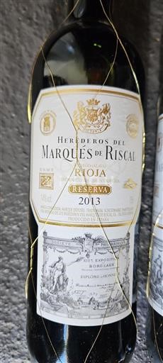 La Rioja Rioja Marqués de Riscal Reserva 2013
