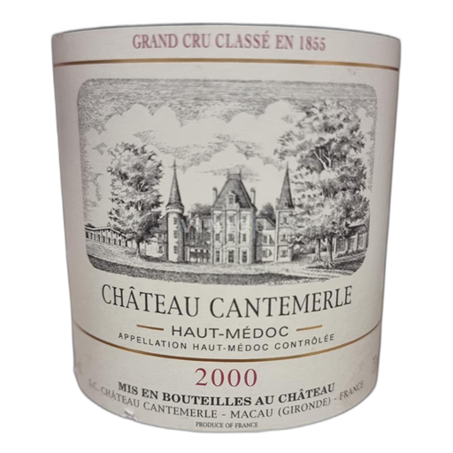 Bordeaux Haut-Médoc Château Cantemerle 2000