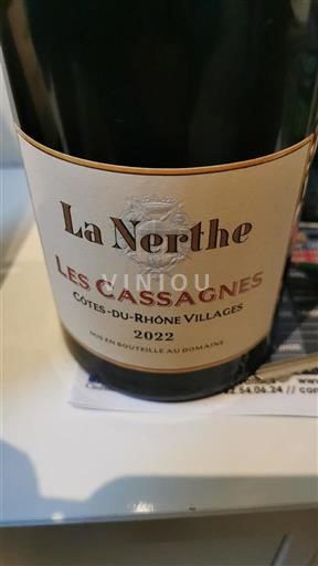 Údolí Rhôny Côtes-du-Rhône-villages Château La Nerthe Les Cassagnes 2022