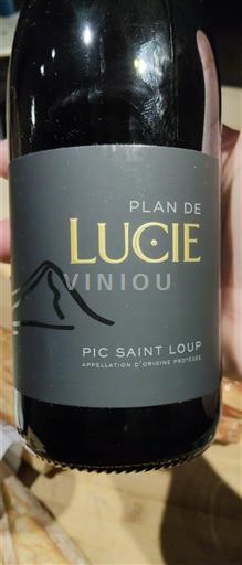 Languedoc Pic-Saint-Loup Plan de Lucie Ohne Jahrgang