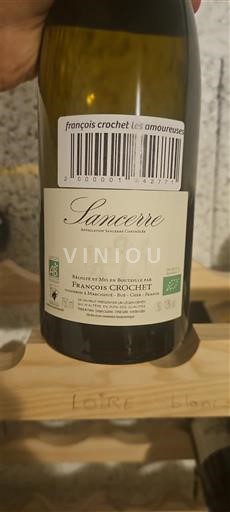 Thung lũng sông Loire Sancerre. François Crochet Les Amoureuses Không niên vụ