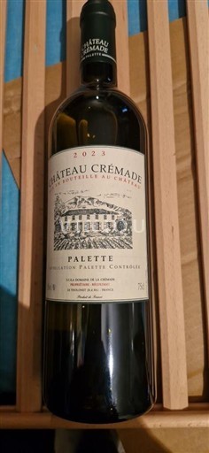Provence Palette Château Crémade 2023