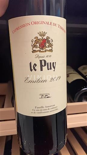 Bordeaux Francs-côtes-de-bordeaux Château Le Puy Émilien 2019