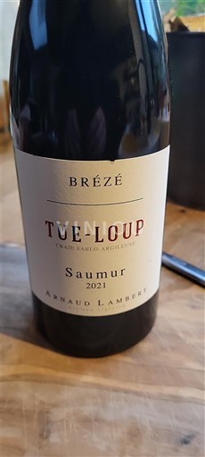 Thung lũng sông Loire Saumur Arnaud Lambert Brézé Tue-Loup 2021
