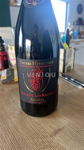 Valle del Ródano Crozes-Hermitage Domaine Les Bruyères Georges Sin añada