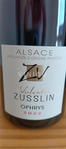 Elsass Valentin Zusslin Ophrys 2022