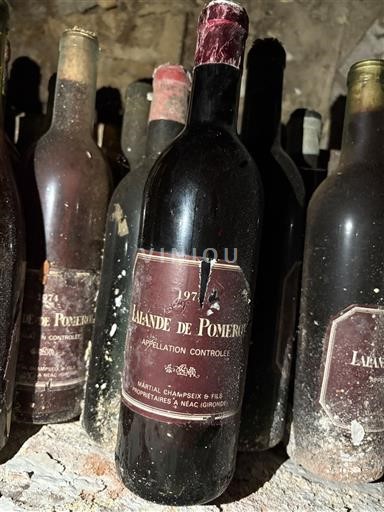 Burdeos Lalande-de-Pomerol Martial Champseix & Fils 1971