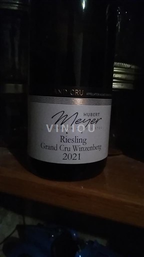 Alzacija Ni doloceno Grand Cru Hubert Meyer 2021