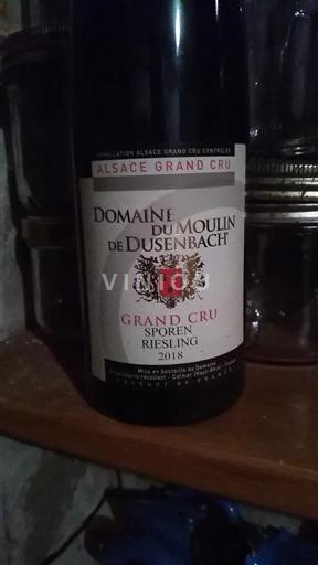 Alsace Alsace Grand Cru Grand Cru Domaine Moulin de Dusenbach Sporen 2015