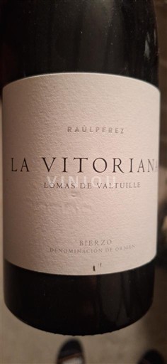 Vin Rouge sec La Vitoriana Lomas de Valtuille Raúl Pérez 2021 Spanien Castilien og León Bierzo DO