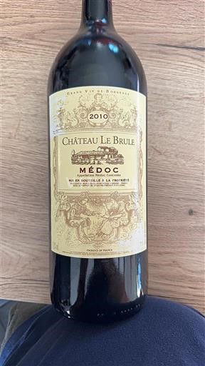Bordeaux Médoc Château Le Brule 2010