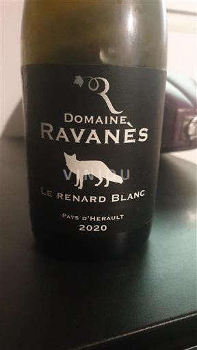 Languedoc Coteaux del Languedoc Domaine Ravanès Le Renard Blanc 2020