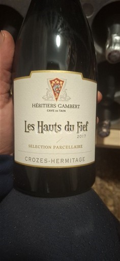 Рона Кроз-Ермітаж Héritiers Gambert Cave de Tain Les Hauts du Fief 2017