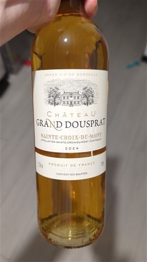 Burdeos Sainte-Croix-Du-Mont Château Grand Dousprat 2024