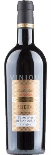 Puglia Primitivo di Manduria Conte di Campiano Riserva 2021