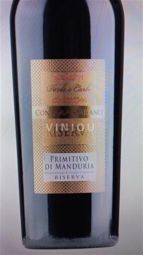 Apulien Primitivo di Manduria Conte di Campiano Riserva 2021