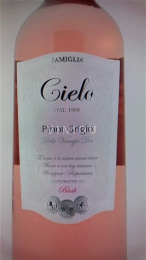 Vénétie Delle Venezie Cielo Pinot Grigio Blush 2024