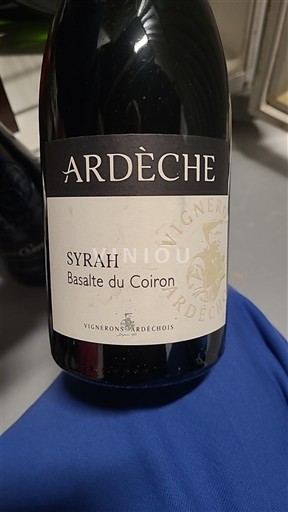 Alps and Rhone Valley Ardèche Vignerons Ardéchois Basalte du Coiron 2020