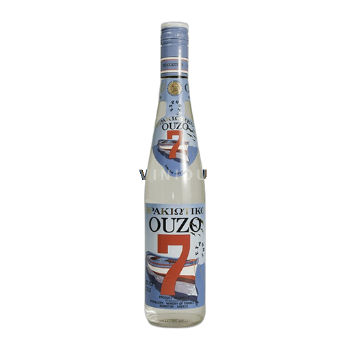 Razno Razni žganji Ouzo 7 Campari Group Komotini  Grcija Grcija