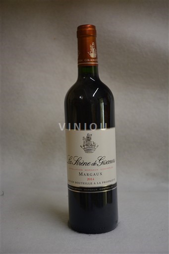 Bordeaux Margaux Château Giscours La Sirène de Giscours 2014